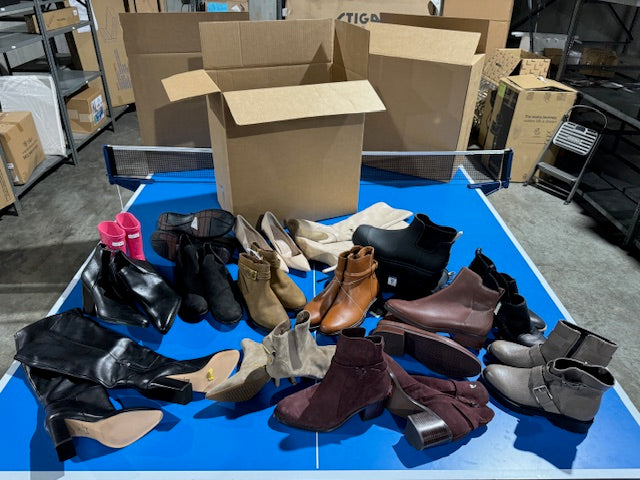 Luxury Retailer Boots & Shoes MYSTERY Box [15 Pairs]