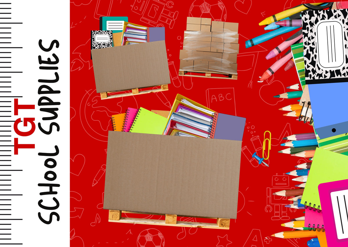 TGT School Supplies Pallet